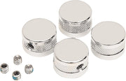 Drag Specialties Head Bolt Covers - Chrome, Aluminum
