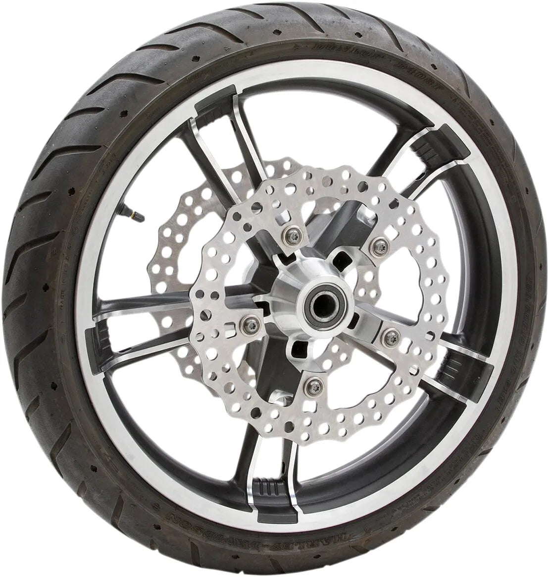 Arlen Ness Jagged Flytande Rotor För V-twin - Fram