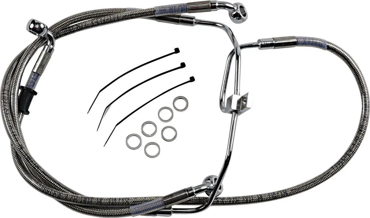 Drag Specialties Förlängd Bromsslang Kit För Icke-abs Modeller