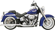 Bassani Xhaust Slip-On Ljuddämpare för True Dual Headers (Krom)