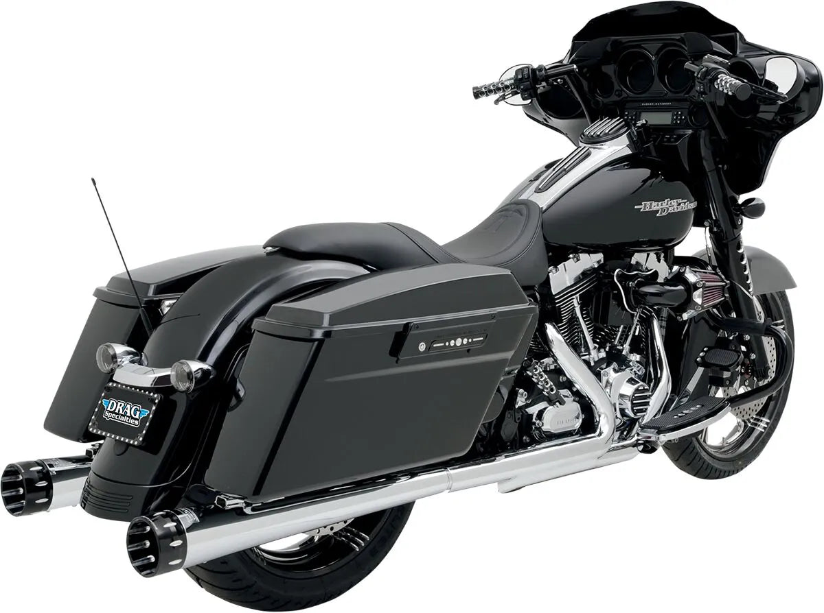 Bassani Xhaust Megaphone Slip-on Ljuddämpare - Krom