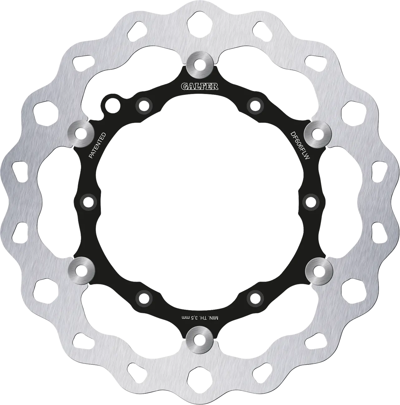 Galfer Brake Rotor For Motorcycle - High-carbon Stainless Steel - Front