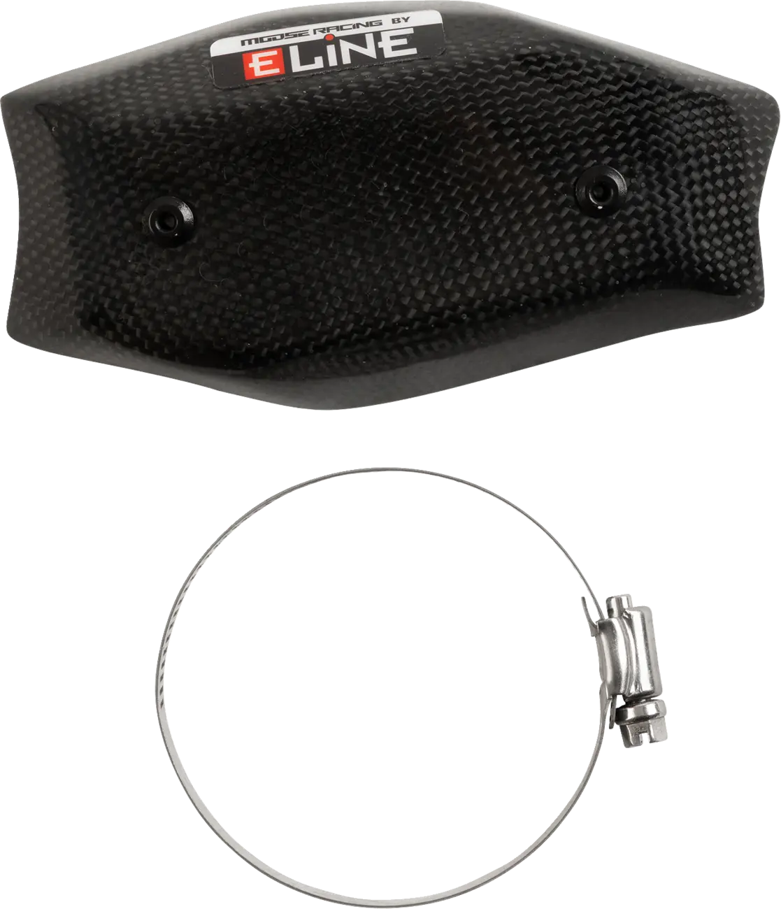 Moose Offroad Heat Shield Kolfiber Avgasrörsskydd