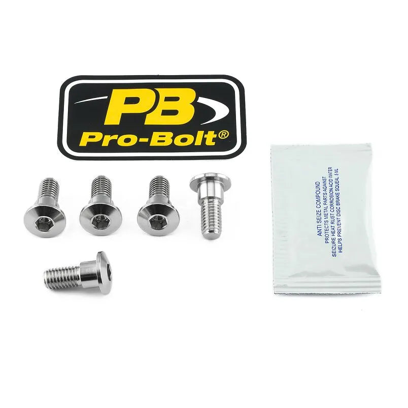 Pro Bolt Rostfritt Stål Broms bromsskiver Monteringsbult Kit