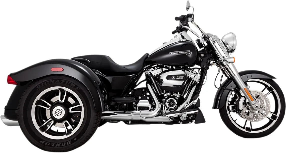 Vance & Hines Twin Slash Slip-on Mufflers For Freewheeler