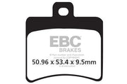 Ebc Sfa-hh Sintrade Bromsbelägg För Scootrar - Bak