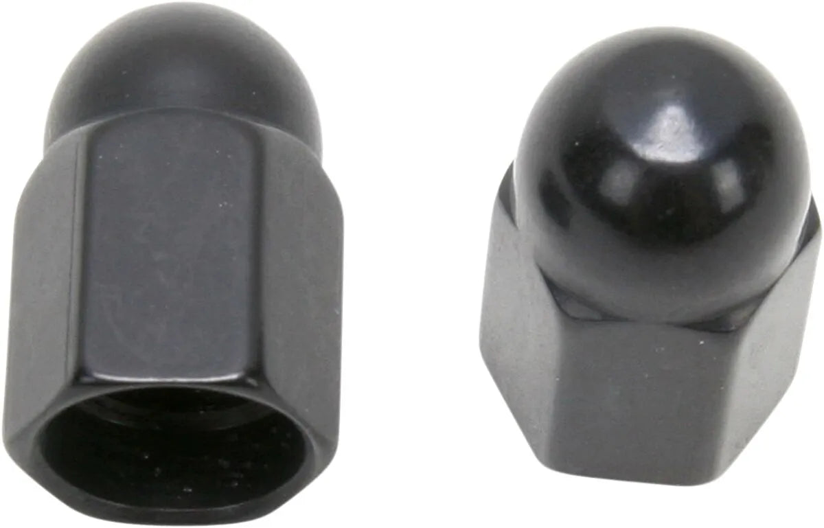 Barnett Anodized Black Aluminum Valve Stem Caps