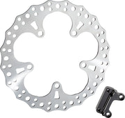 Arlen Ness Jagged Flytande Bromsskiva - 13" Rostfritt Stål - Fram
