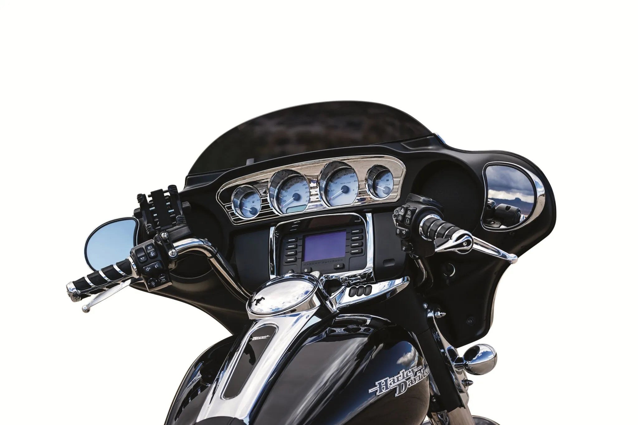 Kuryakyn Switch Panel Accent Chrome For Harley-davidson