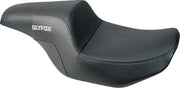 Slyfox Drifter Seat - Black Vinyl Motorcycle Seat