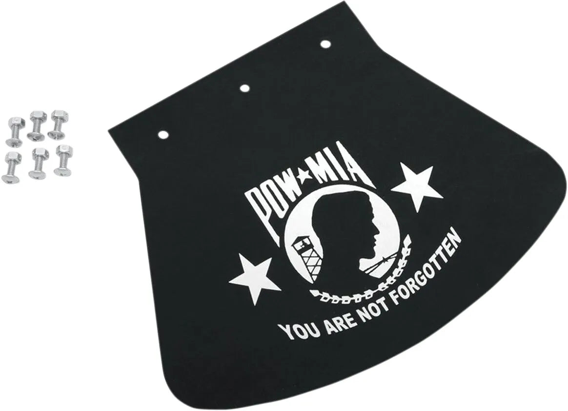 Drag Specialties Large Rubber Mud Flap