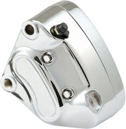 Drag Specialties Chrome 4-piston Brake Caliper Front Left