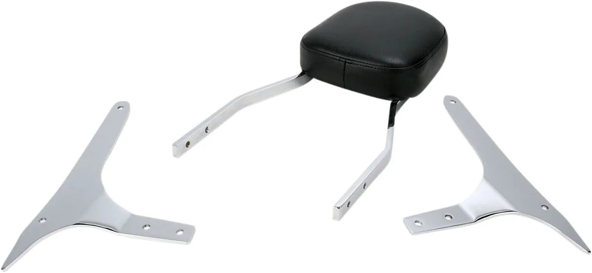 Cobra Square Sissy Bar Kit - Chrome Steel