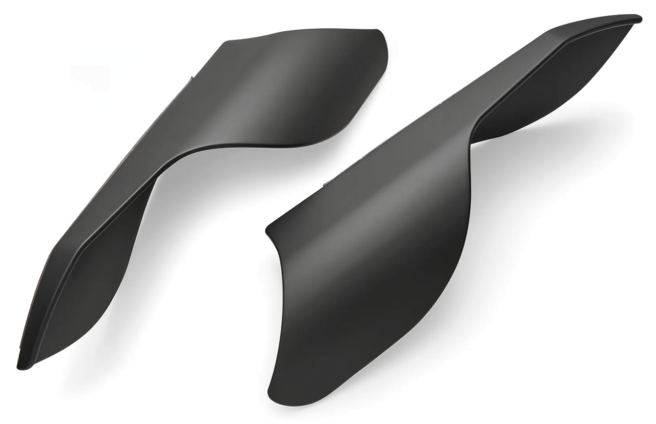 Ciro 3D Under Seat Mounted Heat Deflectors for Indian – Frame & Rear Suspension