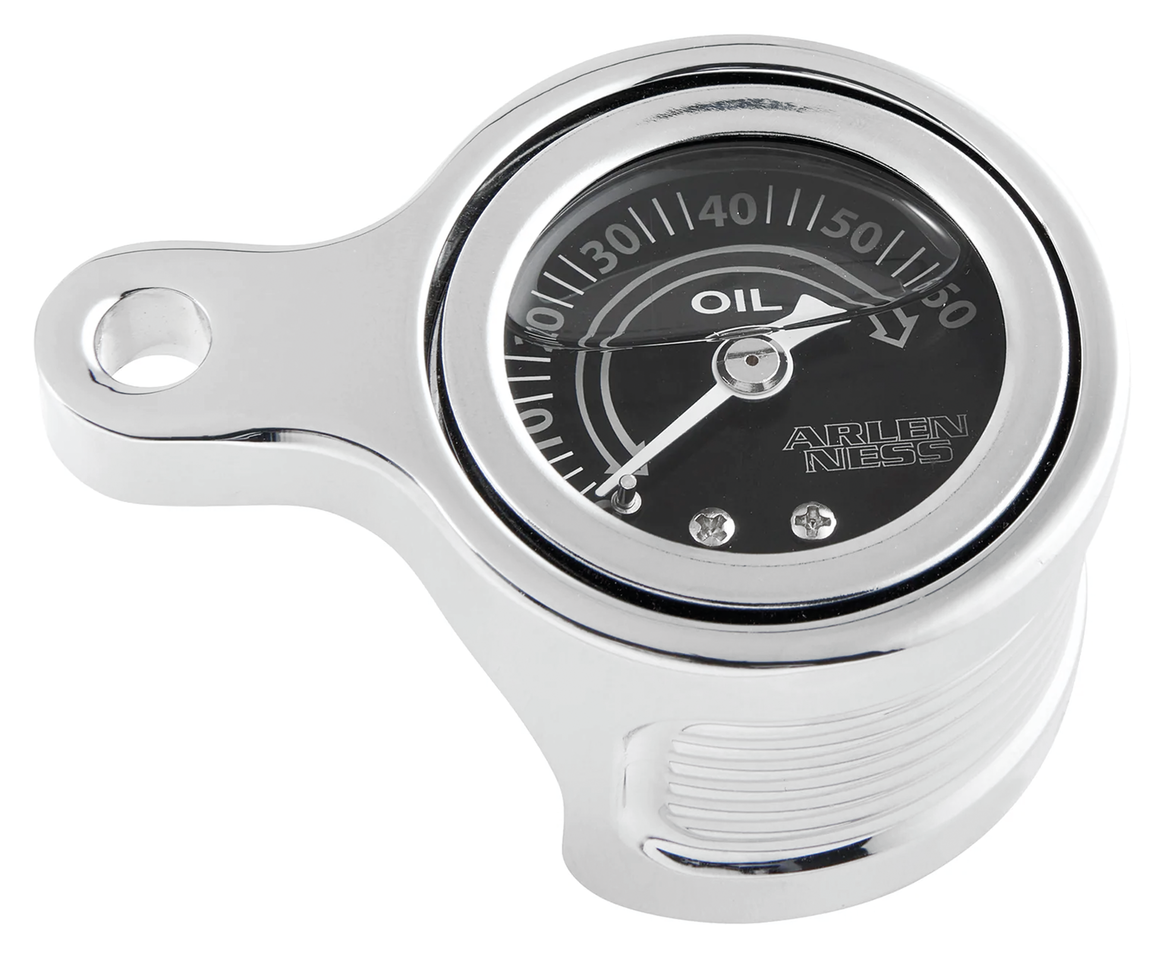Arlen Ness Oil Pressure Gauge Kits – Gauges & Dashes