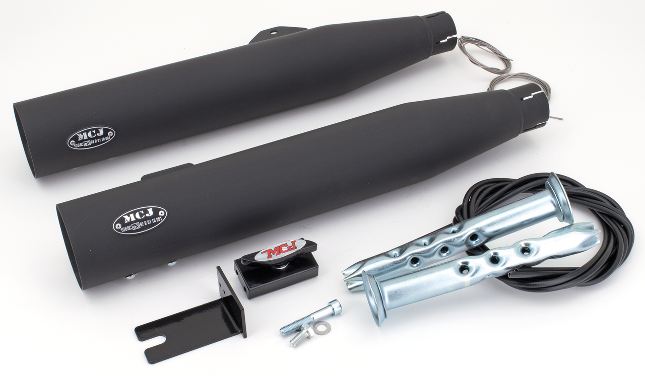 Mcj Adjustable Exhausts for Dyna