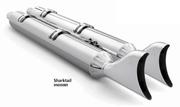 Freedom Performance Exhaust Sharktail 4" Slip-Ons for Indian Powerplus & Thunderstroke
