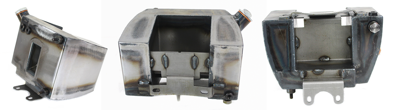 V-Twin Side Fill Wrap Around Oil Tank for 45CI – Gas- & Oil Tank
