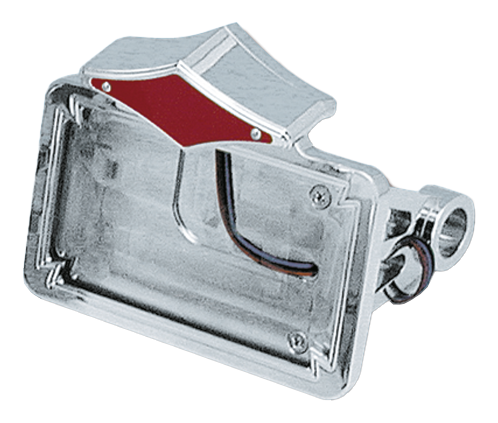 Zodiac License Plate Brackets with Diamond Style LED Taillights – Electric & Light