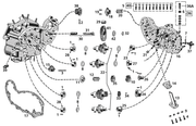 Eastern MC Parts Gear Case Cover, Fittings & Gears 45CI & Flathead – Engine
