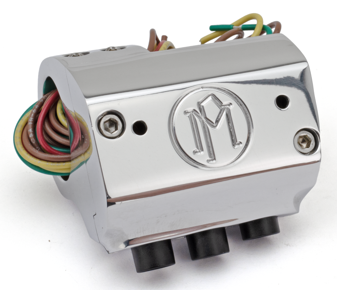 Performance Machine Pm "contour" Billet Aluminum Handlebar Switches