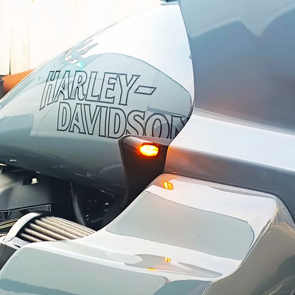Dominator Wind Deflector Turn Signals St Style Fairing – Electric & Light