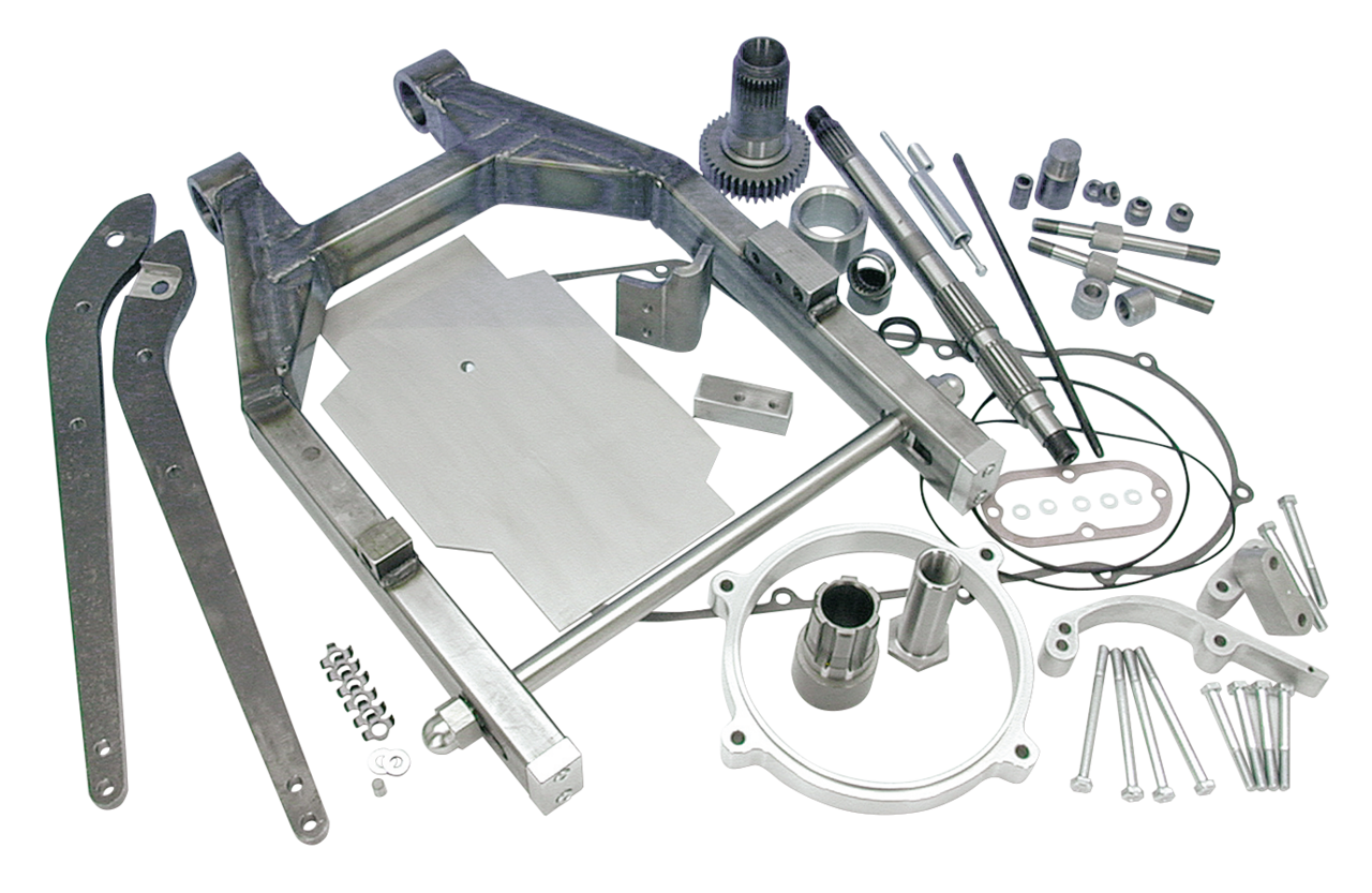 Zodiac "wide-Ass" Swingarm Kit Dyna 1996 Thru 2005 – Frame & Rear Suspension