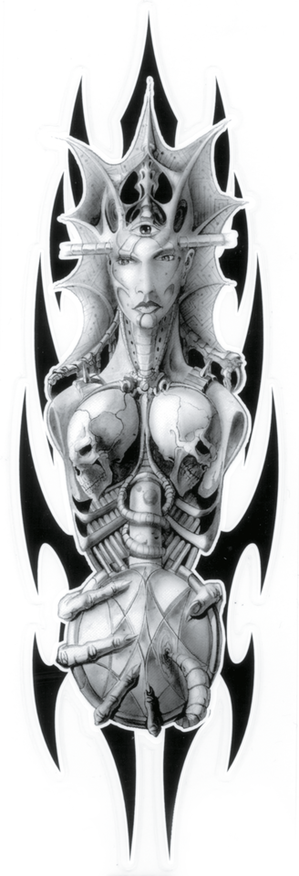Lethal Threat "bike Tattoos" Designs and Tank Decals