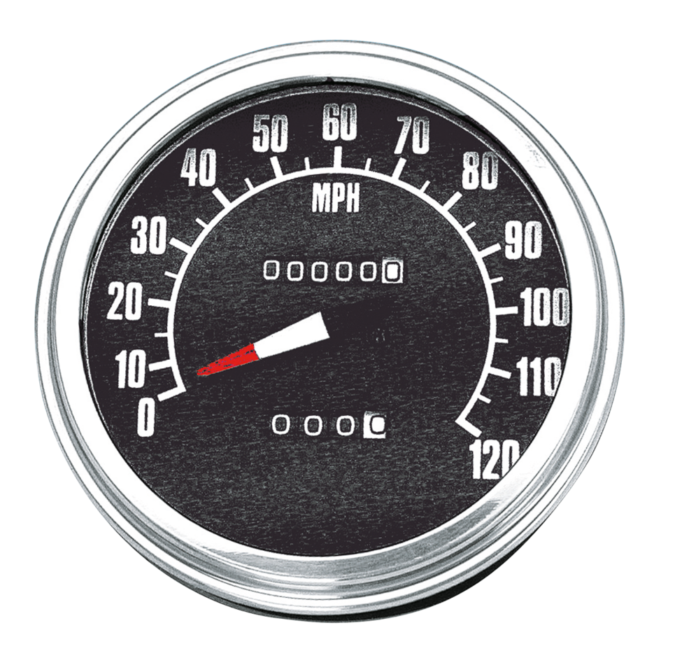 Zodiac Speedometer for FXWG-FXST-FLST – Gauges & Dashes