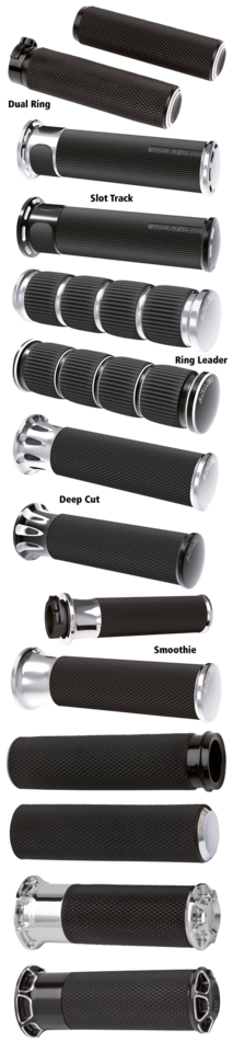 Arlen Ness Knurled Fusion Handlebar Grips