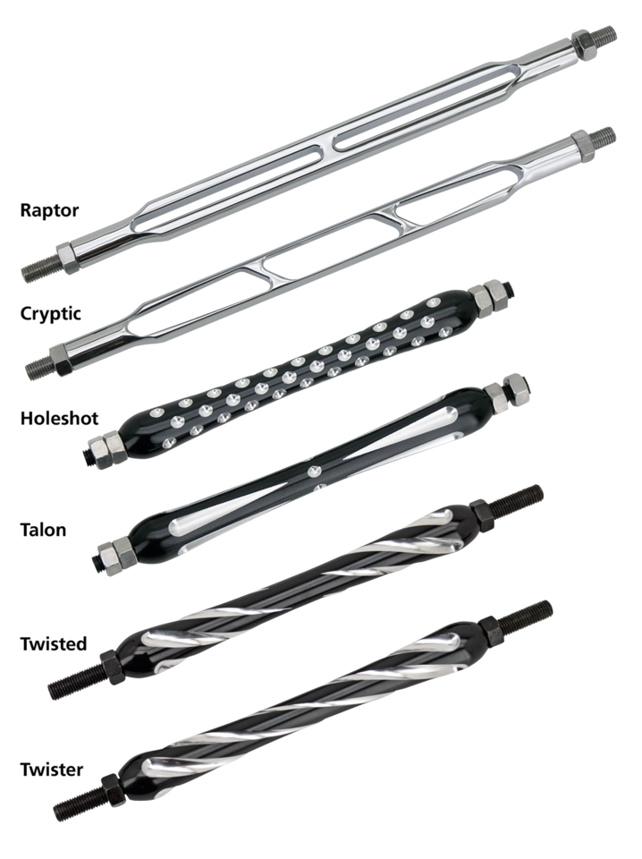 Zodiac Genuine Zodiac Billet Custom Shifter Rods – Foot Control