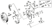 Colony Front Brake Parts for Old Stock Style Springer Forks