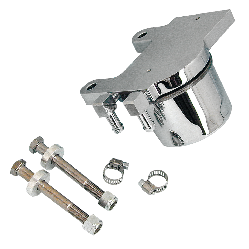 V-Twin Chrome Plated Oil Filter Kit for 4 Speed Big Twin and Evolution Softail