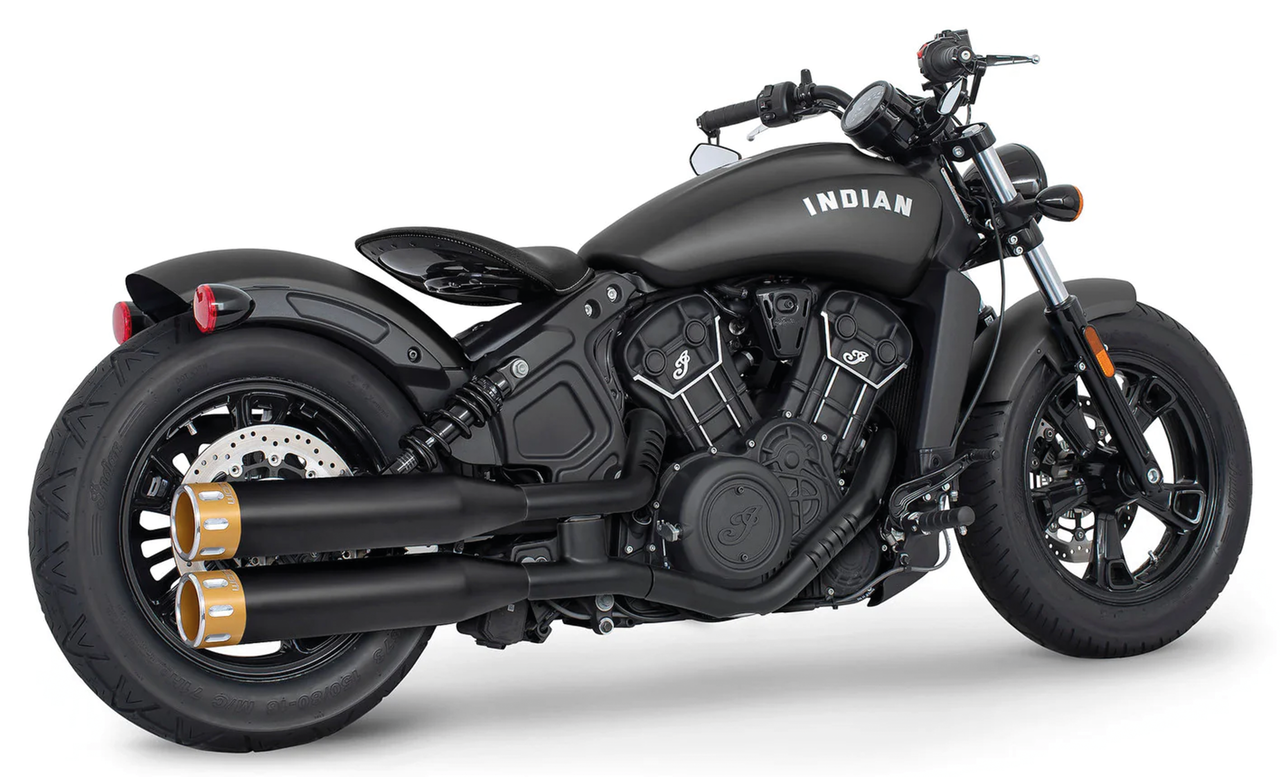 Freedom Performance Exhaust 4" Slip-Ons for Indian Scout 2025 to Present
