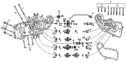 Colony Gear Case Cover, Fittings & Gears K, Kh, Khk, Kk and Early XL – Engine