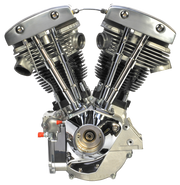 V-Twin Late Shovelhead Style Engine