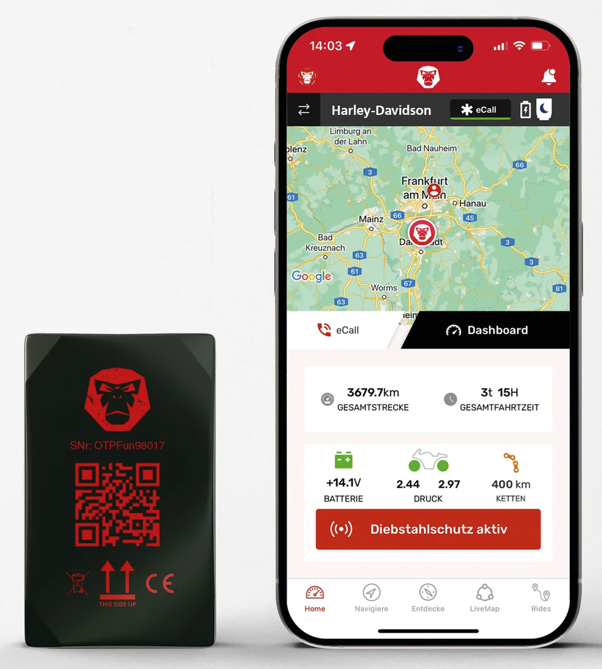 Ridelink's Wingman Live Tracking Device – Helmets