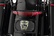Ciro Latitude Tail Light & License Plate Holder for Touring – Electric & Light