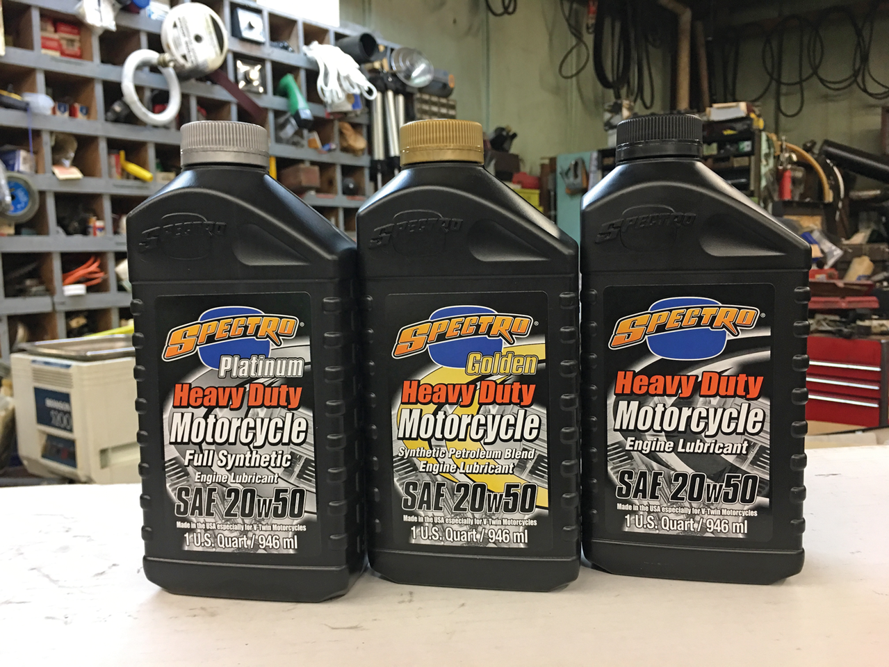 Spectro Golden Semi-Synthetic SAE 20W50 – Oil