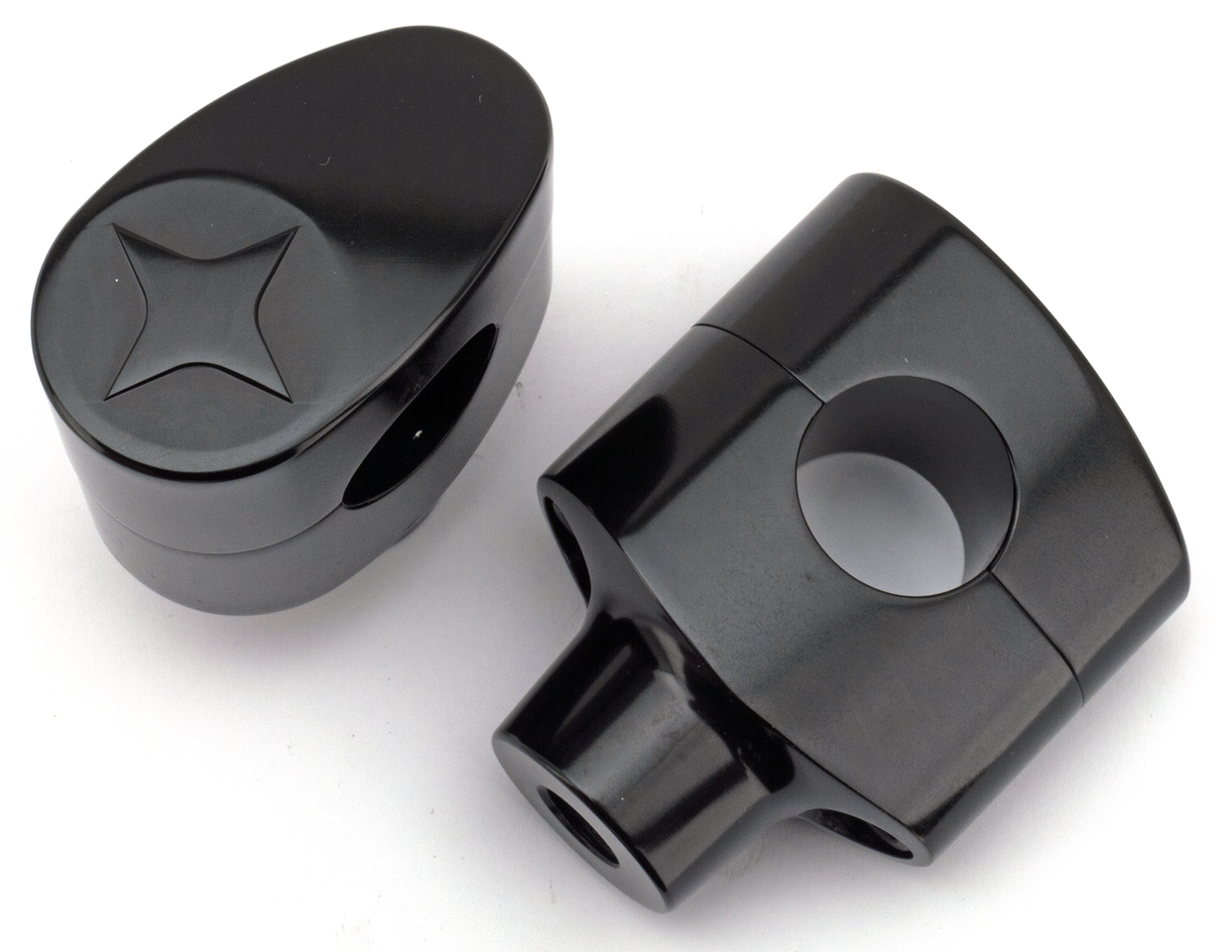 Zodiac Fusion Billet Tapered Oval Head Risers – Handlebar