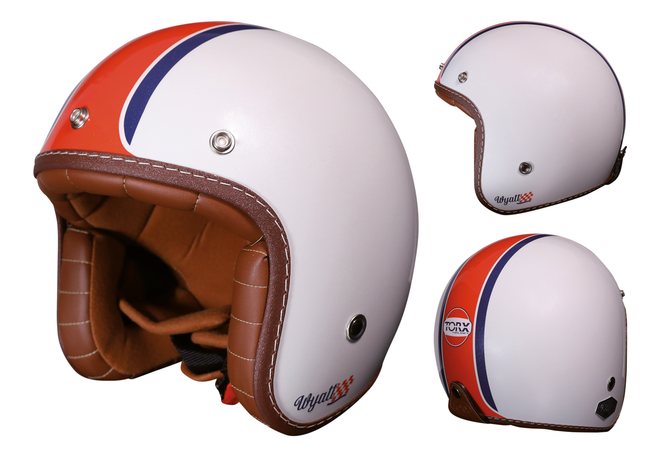 Torx Wyatt Seventies Style Helmets
