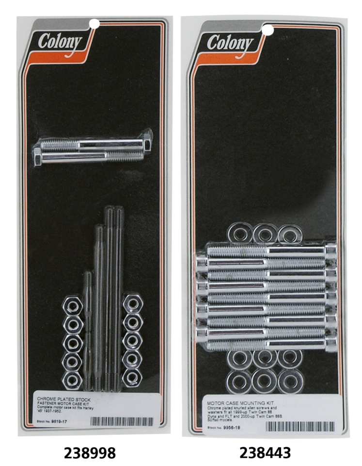 Colony Crankcase Bolt Kits – Hardware
