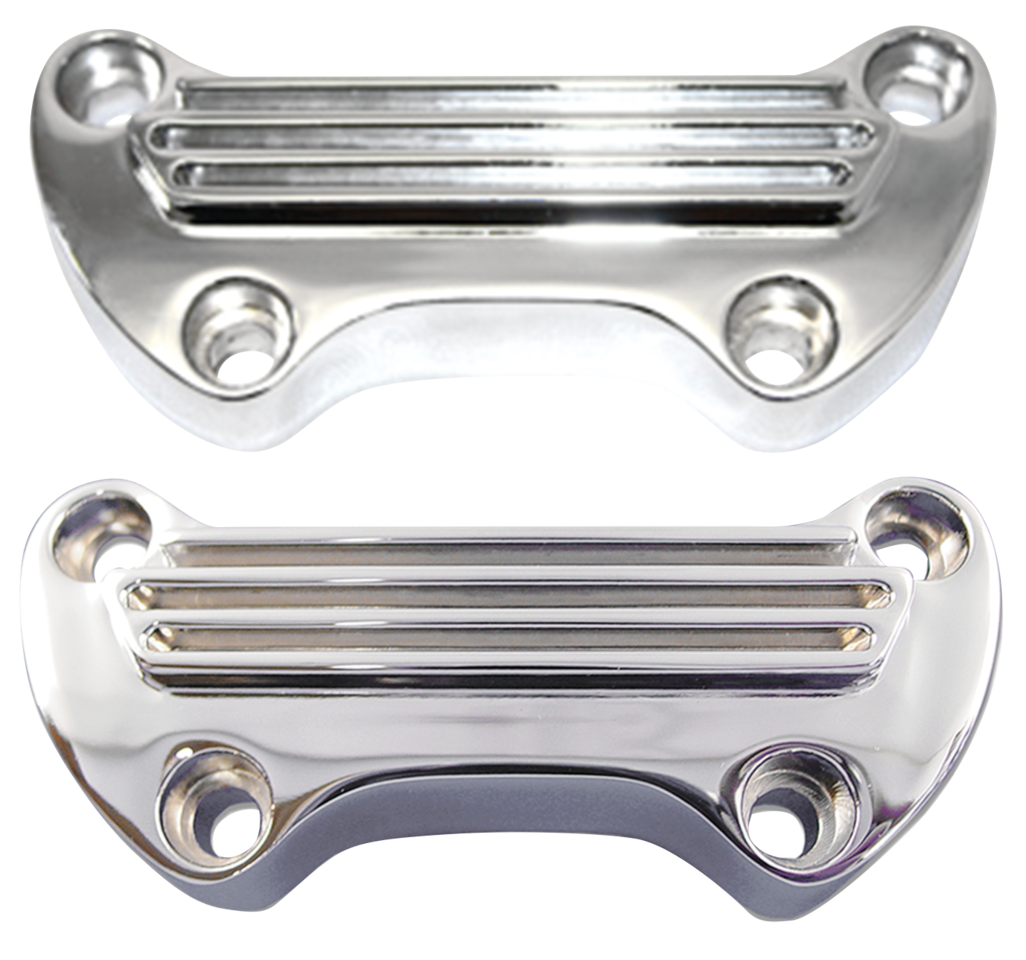 V-Twin One-Piece Upper Handlebar Clamps
