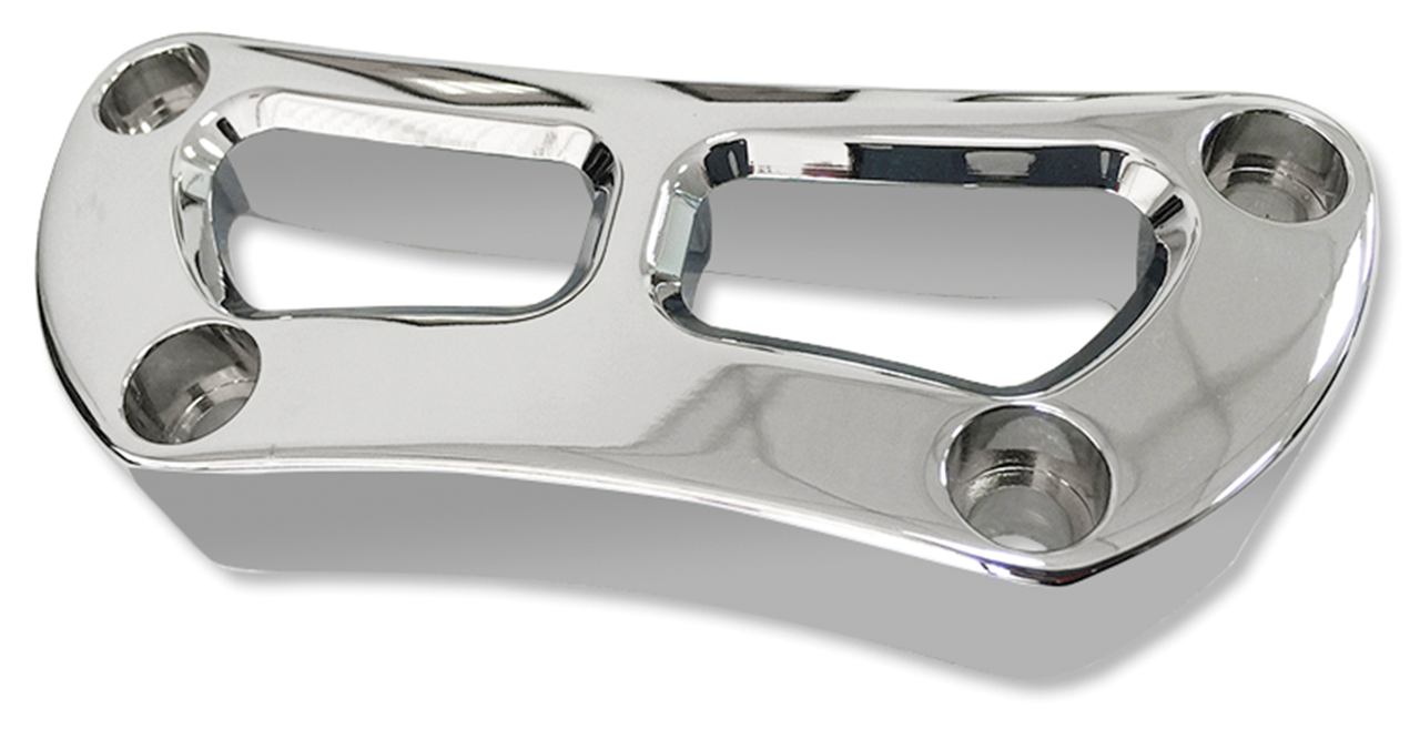 V-Twin One-Piece Upper Handlebar Clamps