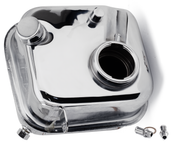 V-Twin Chrome Oil Tank for 4 Speed Big Twin – Gas- & Oil Tank