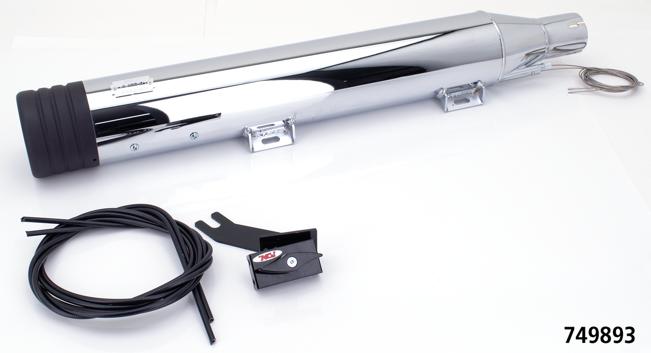 Mcj Adjustable Mufflers for Milwaukee Eight Softail – Exhaust