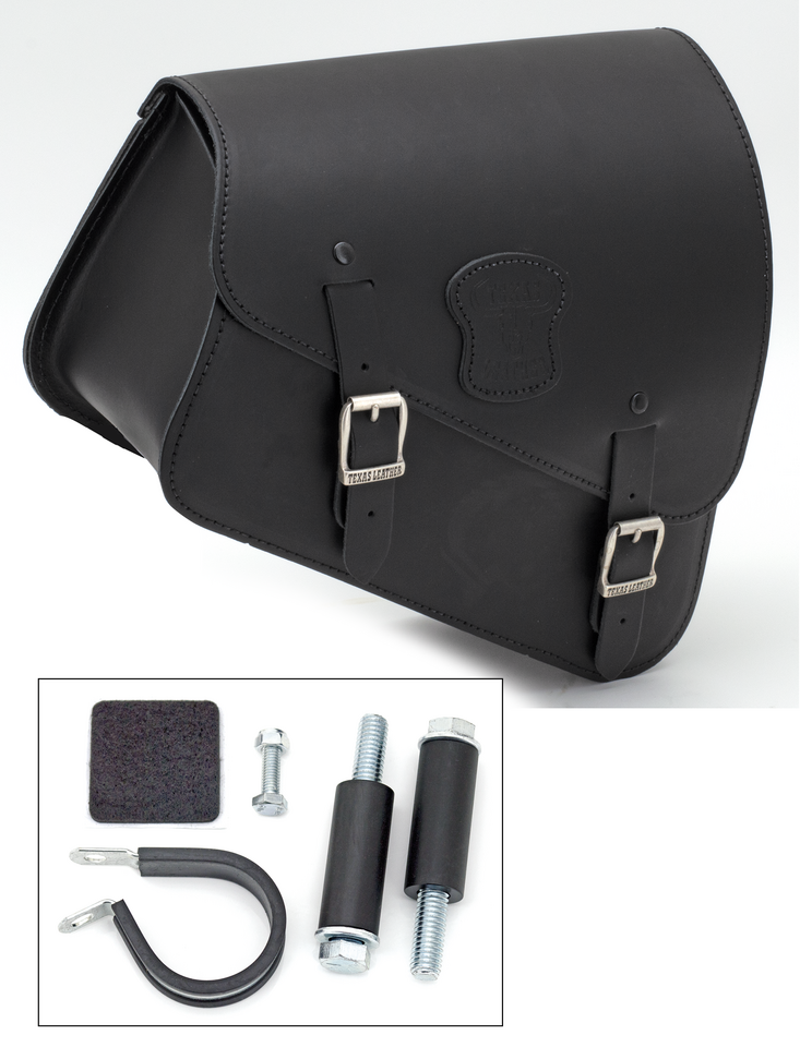 Texas Leather Sportster Frame Bag with Bottle Holder – Luggage