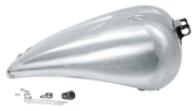Zodiac One Piece 2" Stretched Smooth Top Steel Gas Tank for Dyna – Gas- & Oil Tank