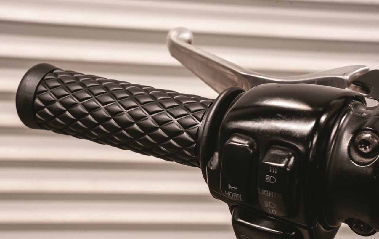 Burly Diamondback Rubber Grips – Handlebar