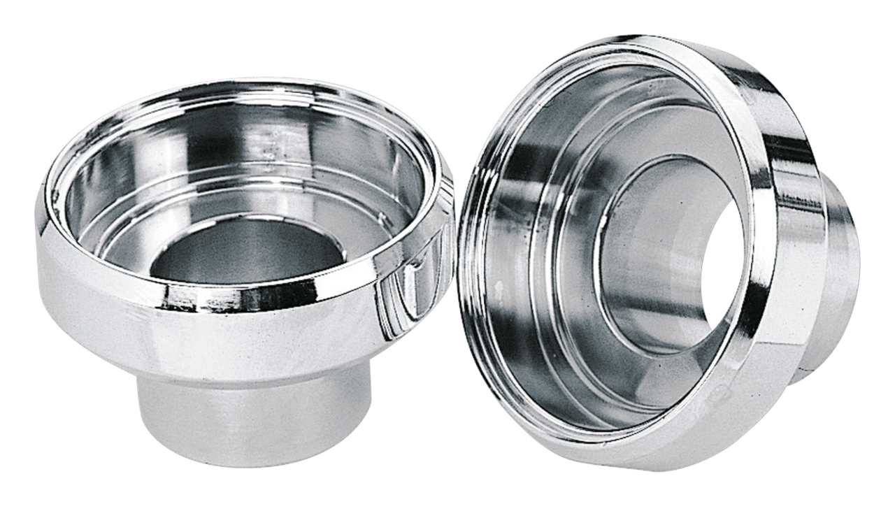Zodiac Chrome Steering Head Bearing Cups – Front Forks